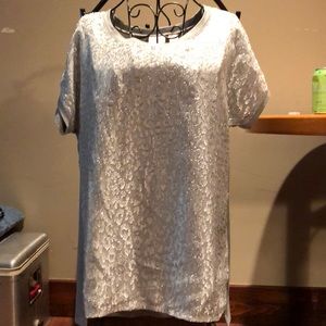 Zenergy silver leopard T-shirt